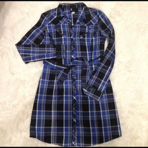 Sale 🎈Lux Urban Outfitters Plaid Shirt Dress